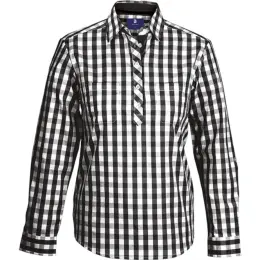 Ladies Cedar Blouse Black-White